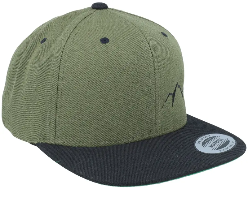 Wild Spirit Small Mountain Black/Olive/Black Snapback online