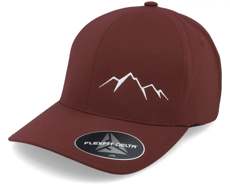 Wild Spirit Small Mountain Delta Maroon Flexfit online