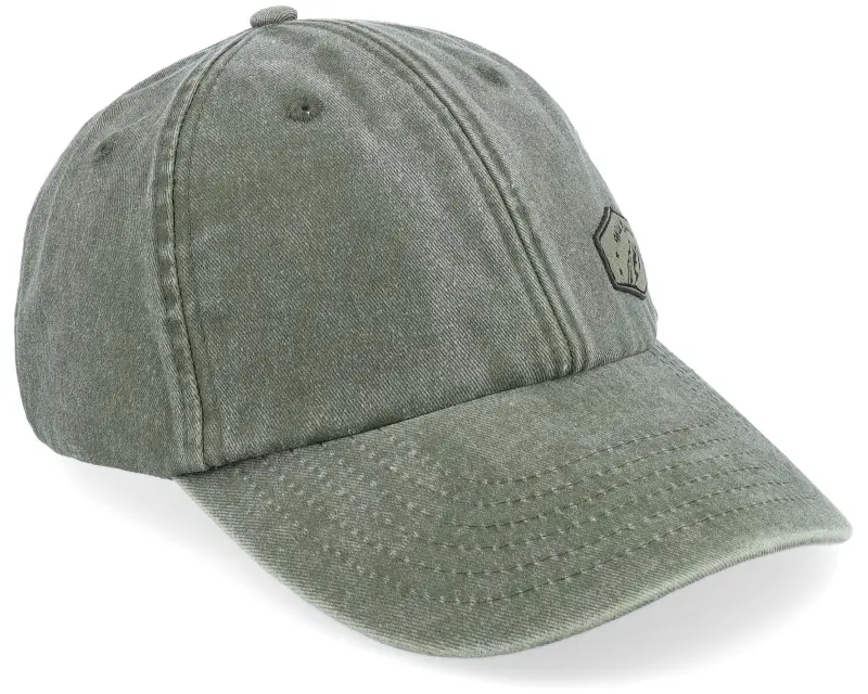 Wild Spirit Small Mountain Green Patch Washed Olive Dad Cap online