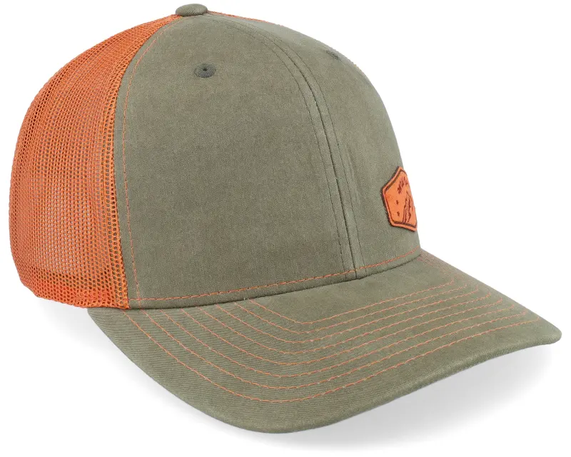 Wild Spirit Small Mountain Orange Patch Dark Loden/Terracotta Trucker online