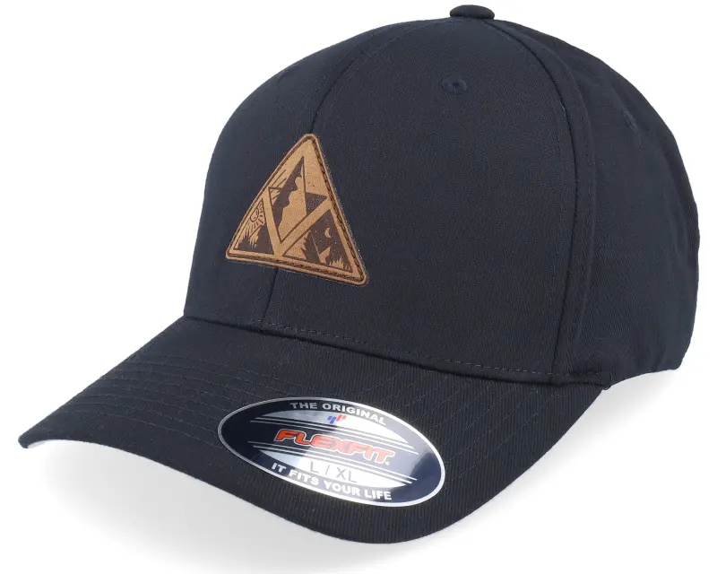Wild Spirit Triangle Shape Mountain Patch Black Flexfit online