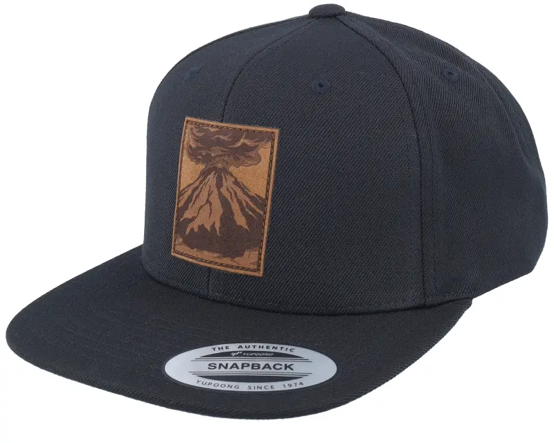 Wild Spirit Vulcano Brown Patch Black Snapback online