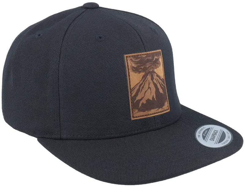Wild Spirit Vulcano Brown Patch Black Snapback online