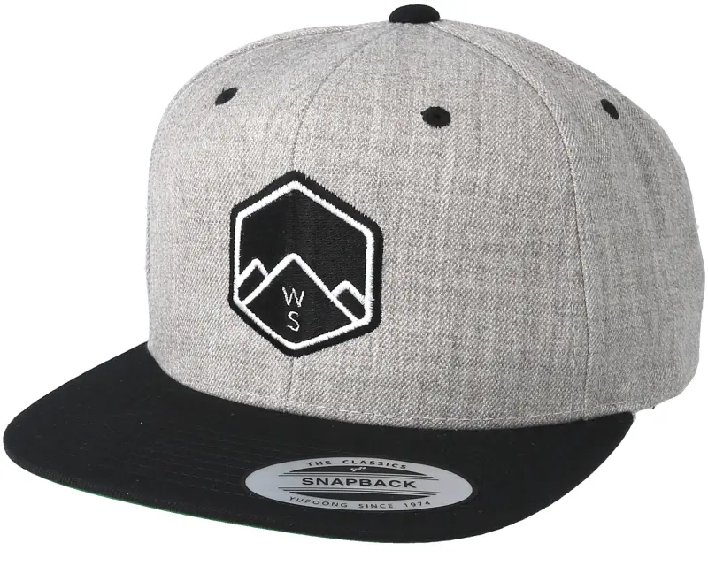 Wild Spirit WS Badge Grey/ Black Snapback online