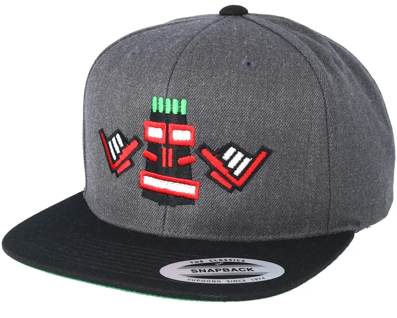 Xaka Tiki Shaka Dark Grey/Black Snapback online