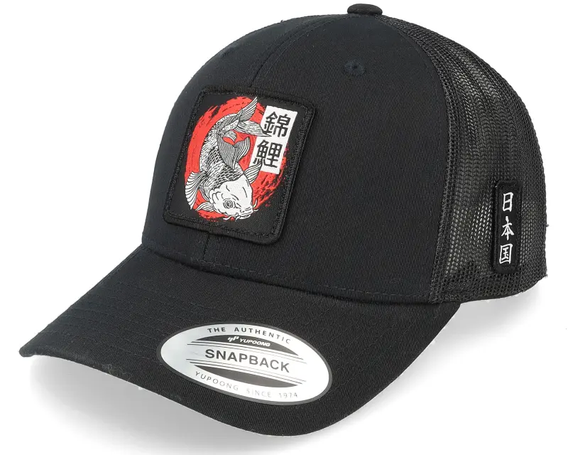 Yapan Black Koi Black Trucker online