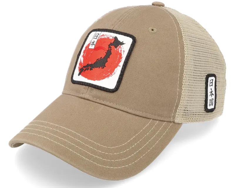 Yapan Japan Nihon 111 Split Driftwood/Khaki Trucker online