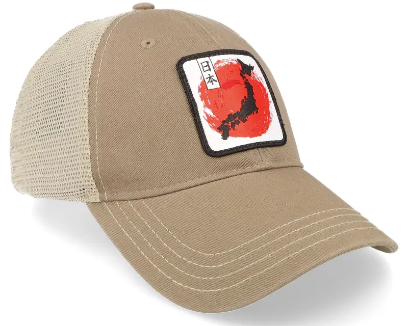 Yapan Japan Nihon 111 Split Driftwood/Khaki Trucker online