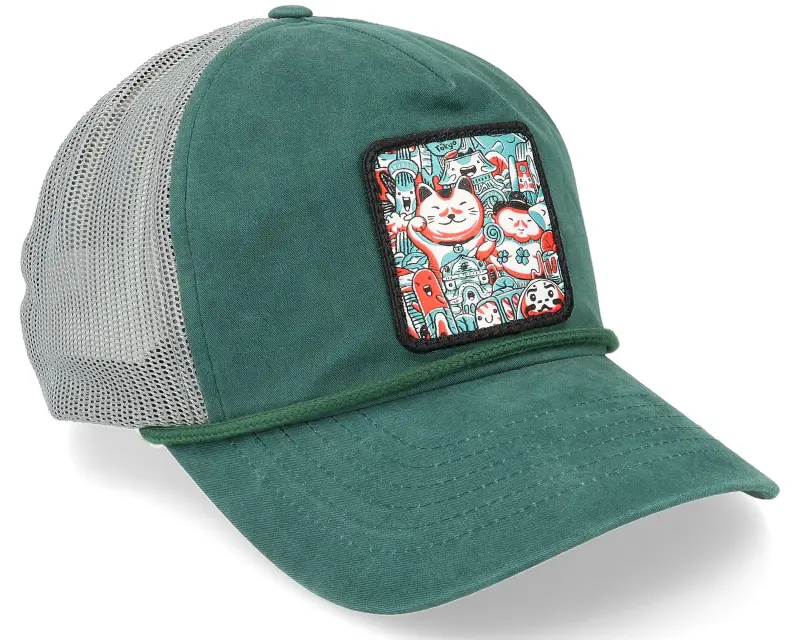 Yapan Tokyo Maneki-neko 939 Spruce/Grey/Pine Trucker online