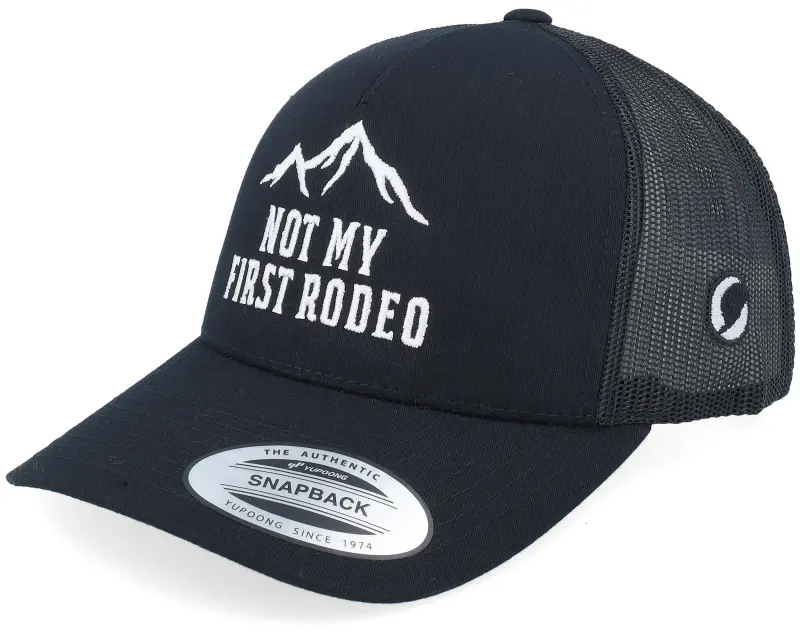 Yellowstone Not My First Rodeo Black A-Frame Trucker online