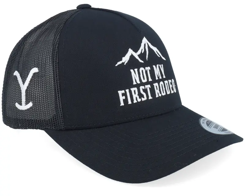 Yellowstone Not My First Rodeo Black A-Frame Trucker online