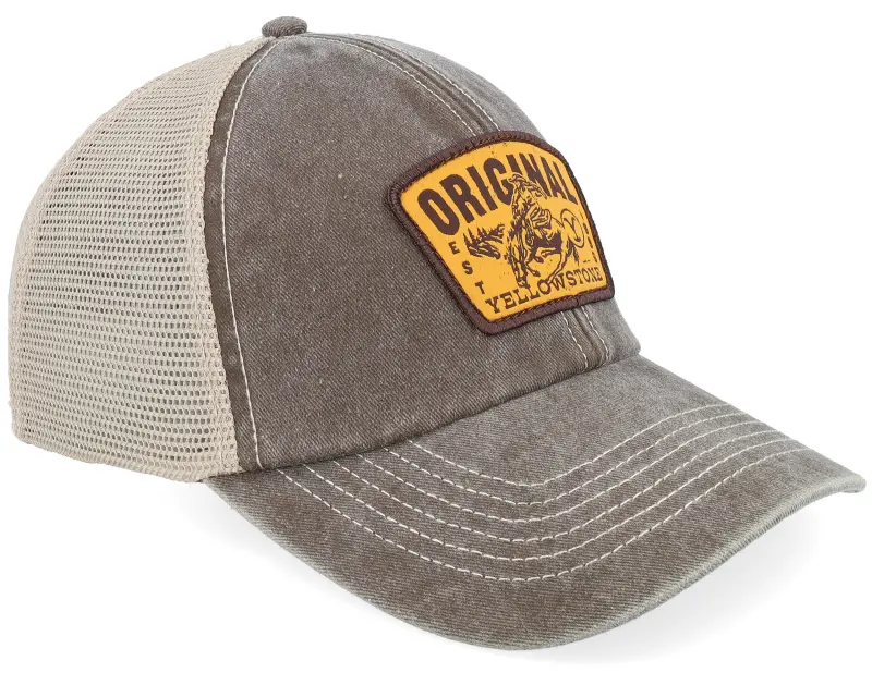 Yellowstone Original Washed Brown/Stone Trucker online