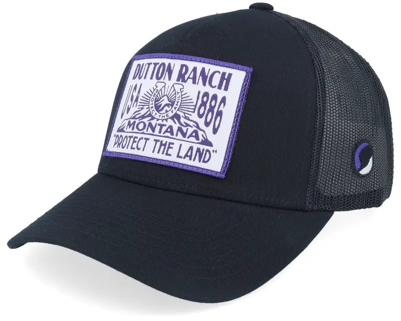 Yellowstone Protect The Land Black A-Frame Trucker online
