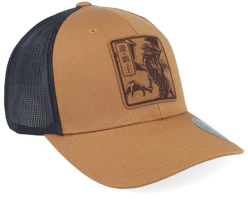 Yu-Gi-Oh! Blue-eyes White Dragon Engraved Caramel Trucker – Yu-Gi-Oh online