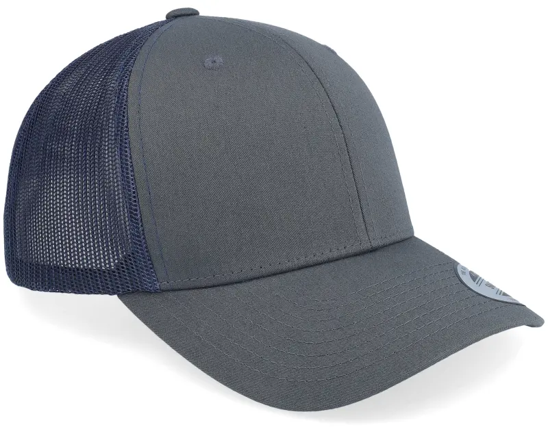 Yupoong 6-Panel Retro Trucker 2-Tone Charcoal/Navy Trucker online