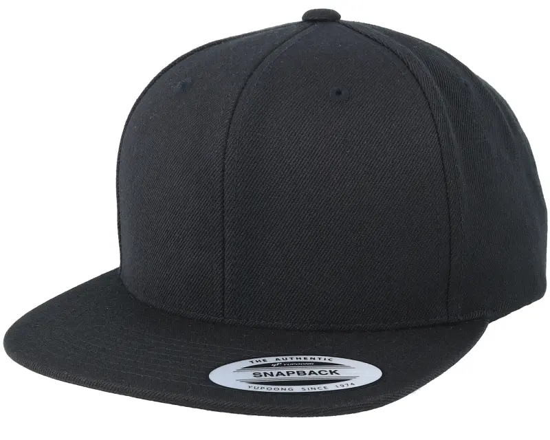 Yupoong Black/Black Snapback online