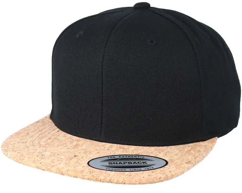 Yupoong Black/Cork Snapback online