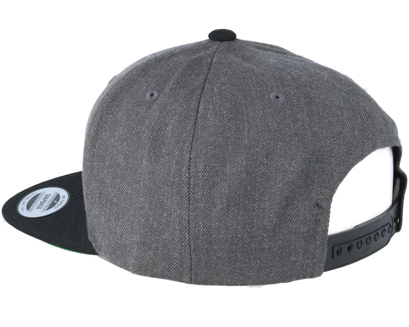 Yupoong Classic Charcoal/Black Snapback online