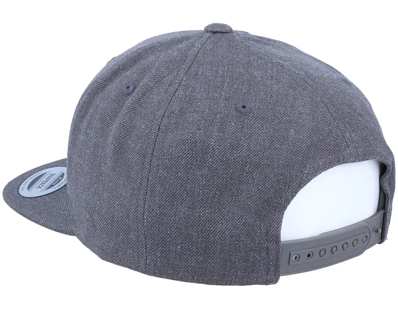 Yupoong Classic Dark Heather Grey Snapback online