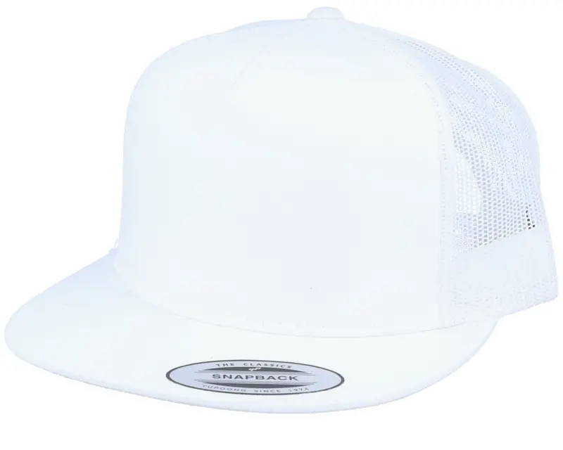 Yupoong Classic White A-Frame Trucker Snapback online