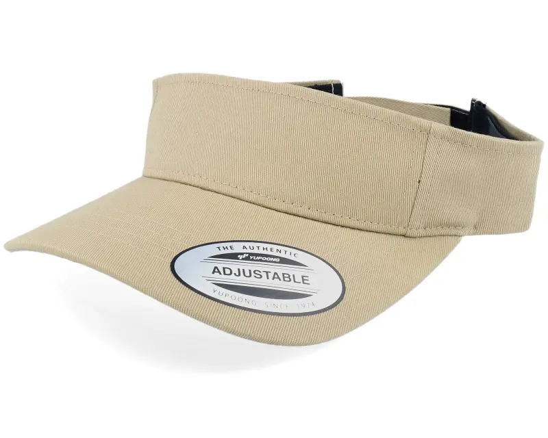 Yupoong Curved Khaki Visor online