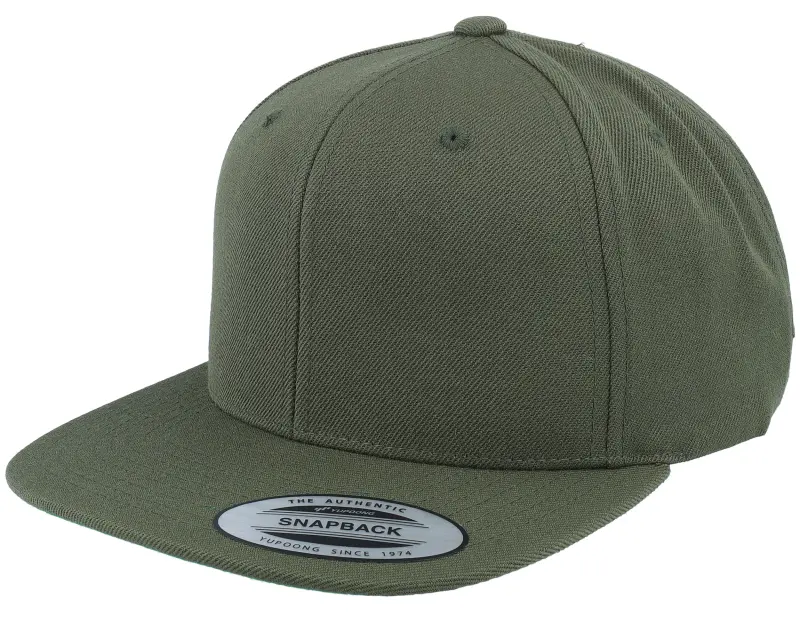 Yupoong Deep Olive Classic Snapback online