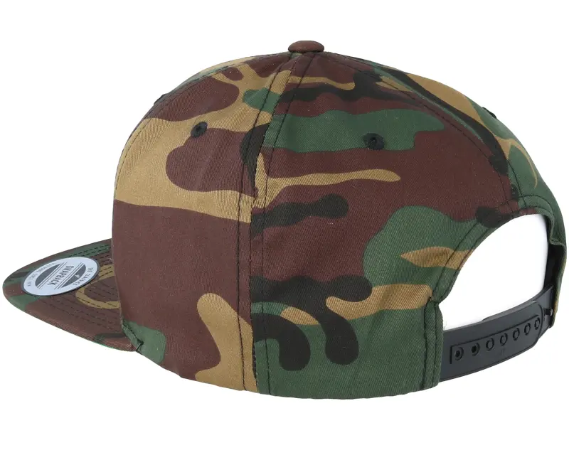 Yupoong Green Camo Snapback online