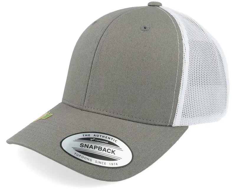 Yupoong Grey/White Classic Recycled Trucker online