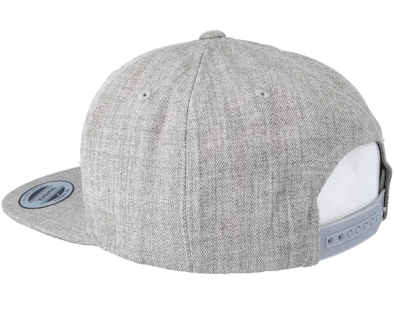 Yupoong Heather Grey Snapback online
