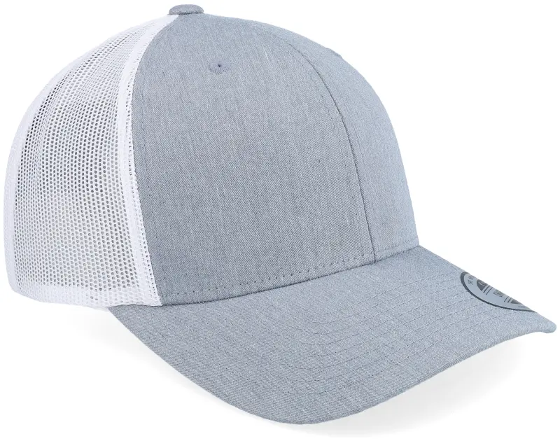Yupoong Heather Grey/White Trucker online