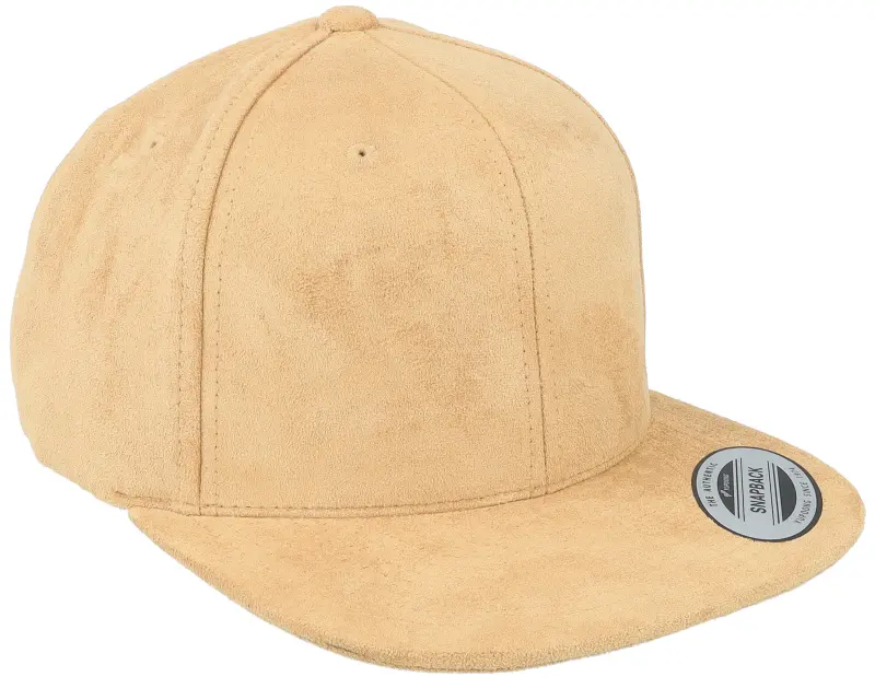 Yupoong Khaki Suede Snapback online