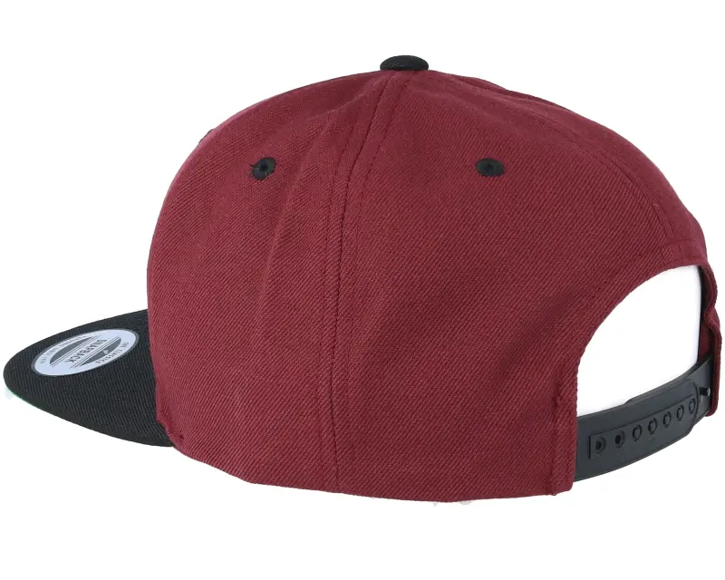 Yupoong Maroon Black Snapback online