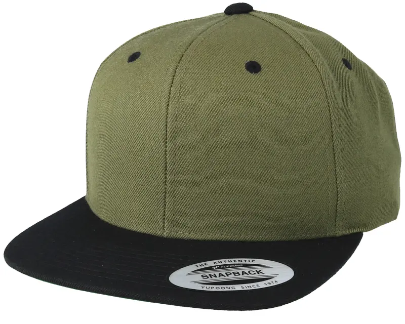 Yupoong Olive/Black Snapback online