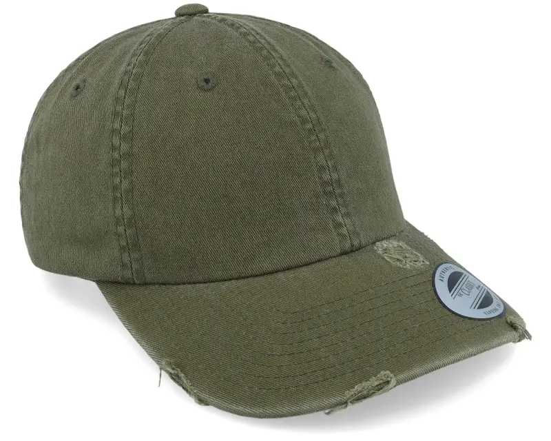 Yupoong Olive Destroyed Dad Cap online