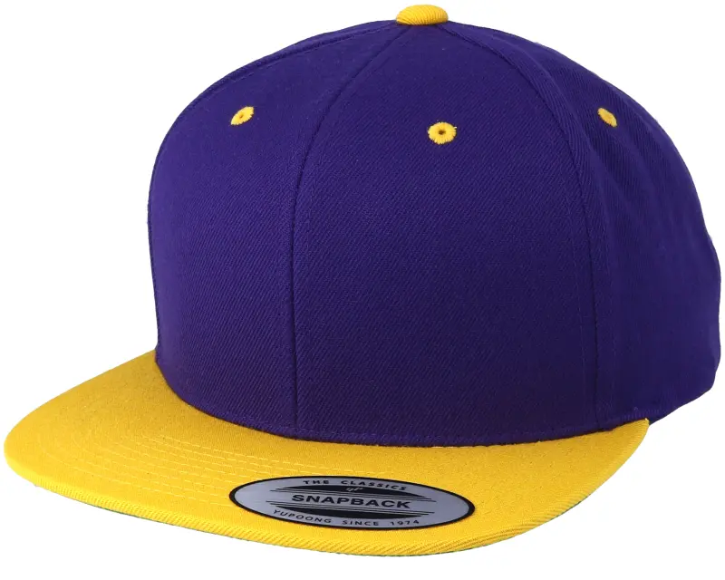 Yupoong Purple/Gold Snapback online
