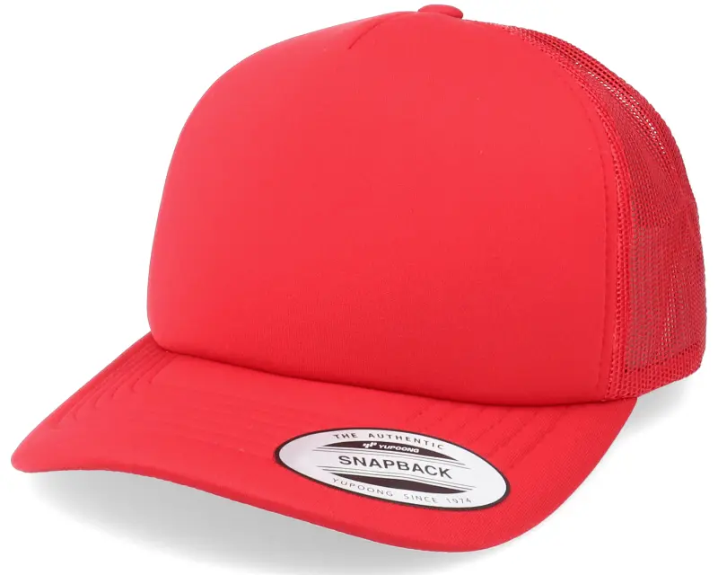Yupoong Red Foam Trucker online