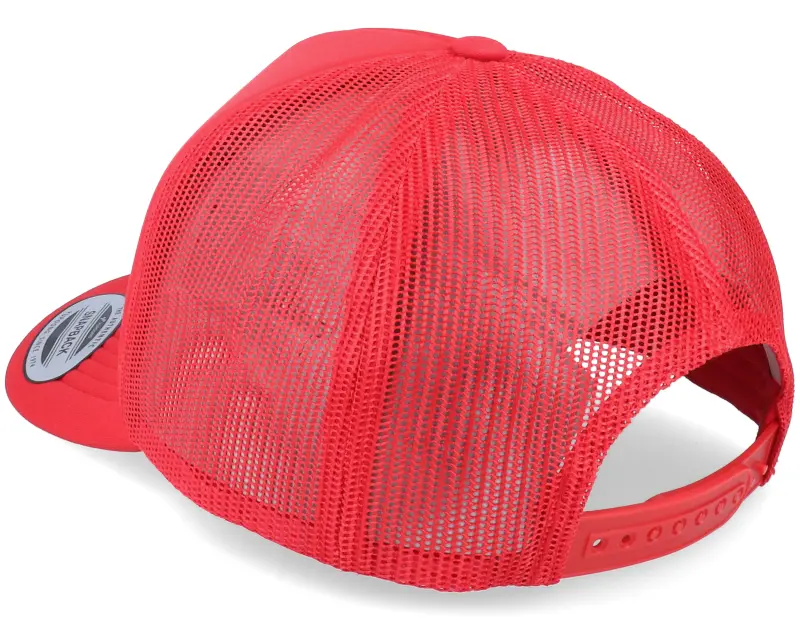 Yupoong Red Foam Trucker online