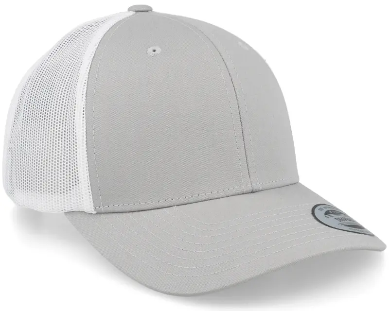 Yupoong Retro 2-Tone Silver/White Trucker online