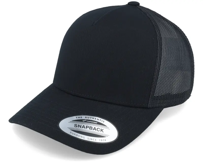 Yupoong Retro Black A-Frame Trucker online