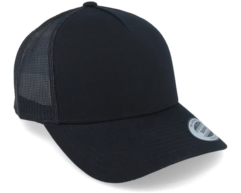 Yupoong Retro Black A-Frame Trucker online