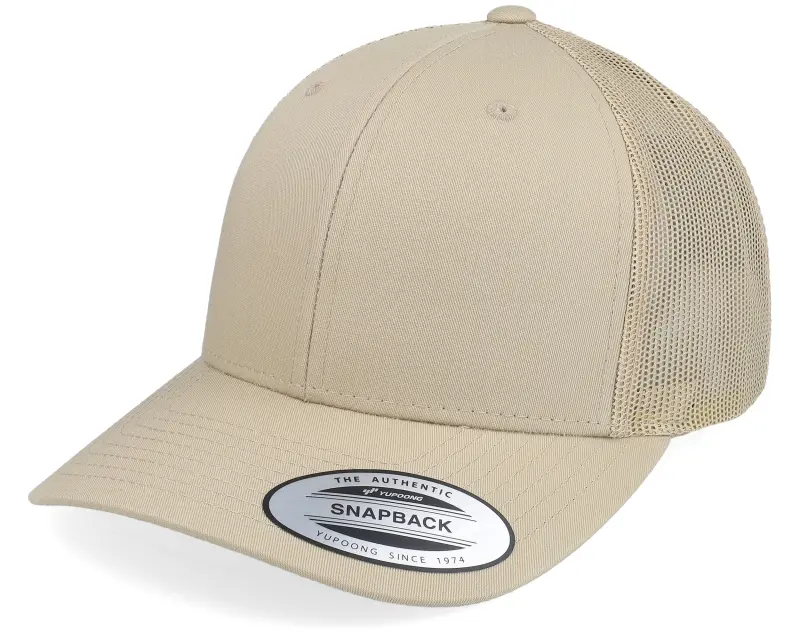Yupoong Retro Khaki Trucker online