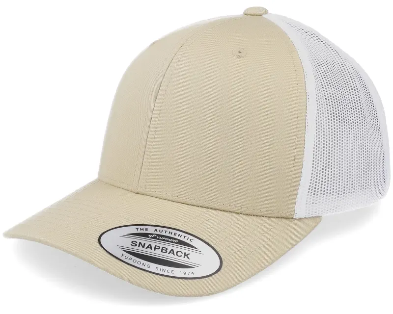 Yupoong Retro Khaki/White Trucker online