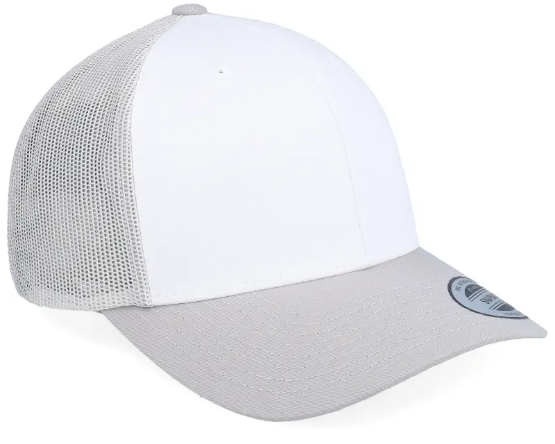 Yupoong Retro Silver/White/Silver Trucker online