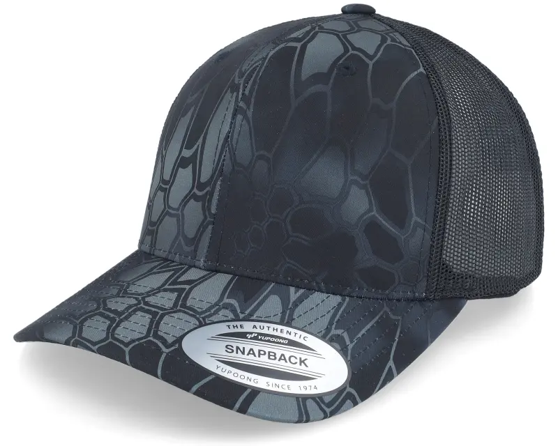 Yupoong Typhon Kryptek Black Trucker online