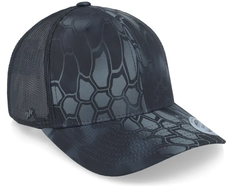 Yupoong Typhon Kryptek Black Trucker online