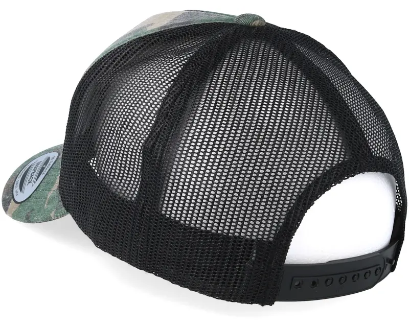 Yupoong Wood Camo/Black Trucker online