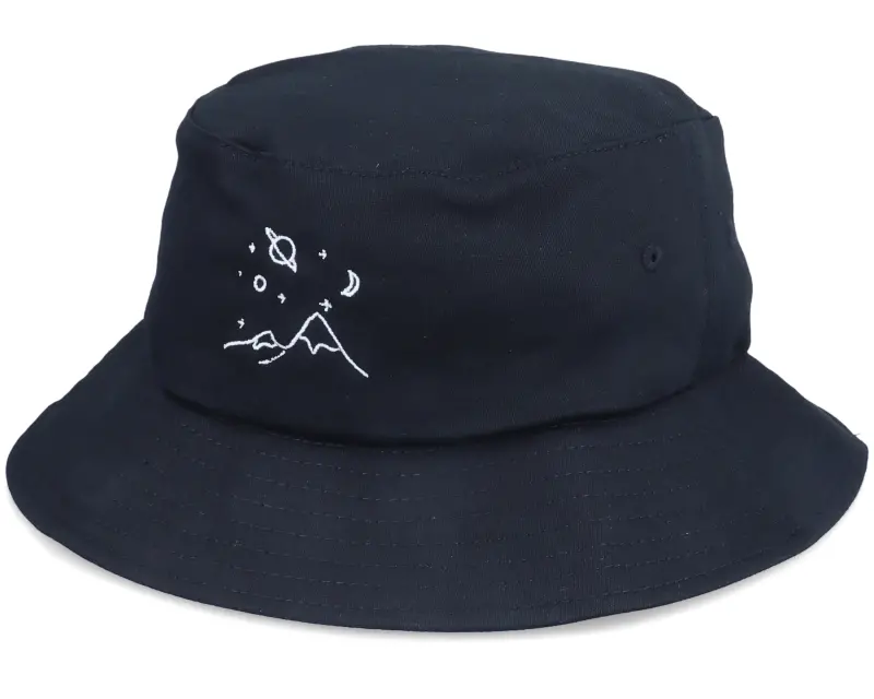 Abducted Mountain Space Gazing Black Bucket online