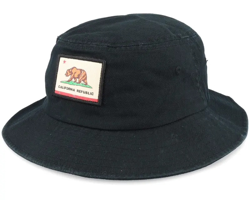 American Needle California Twill Patch Black Bucket online