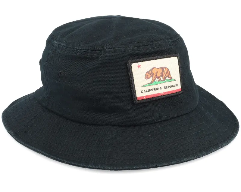 American Needle California Twill Patch Black Bucket online