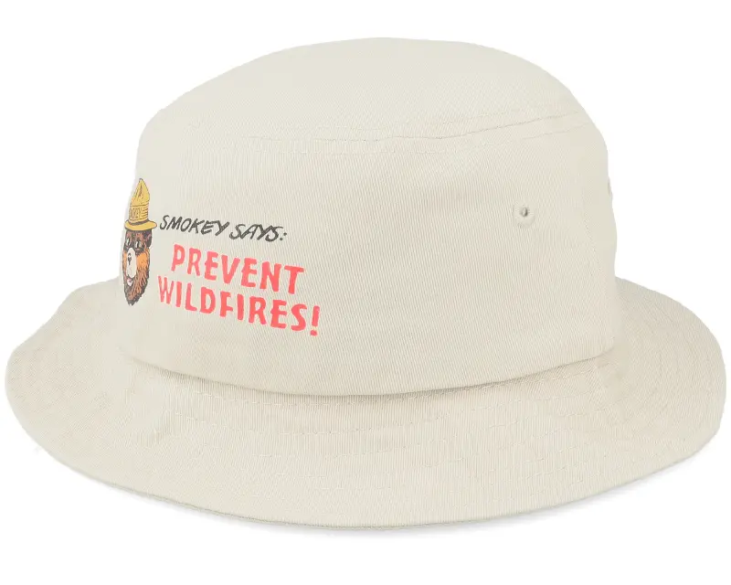 American Needle Smokey Bear Twill Screen Stone Bucket online